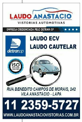 Laudo ecv na lapa sp