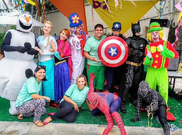 Personagens vivos para festa e eventos bh