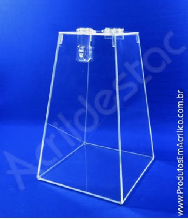 Foto 1 - Urna de acrilico cristal st111 20 cm altura